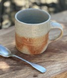 Joseph Bull Wood-Fired Stoneware Mug, Walnut Ash