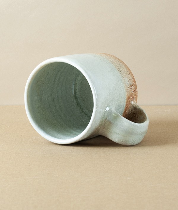 Joseph Bull Wood-Fired Stoneware Mug, Walnut Ash