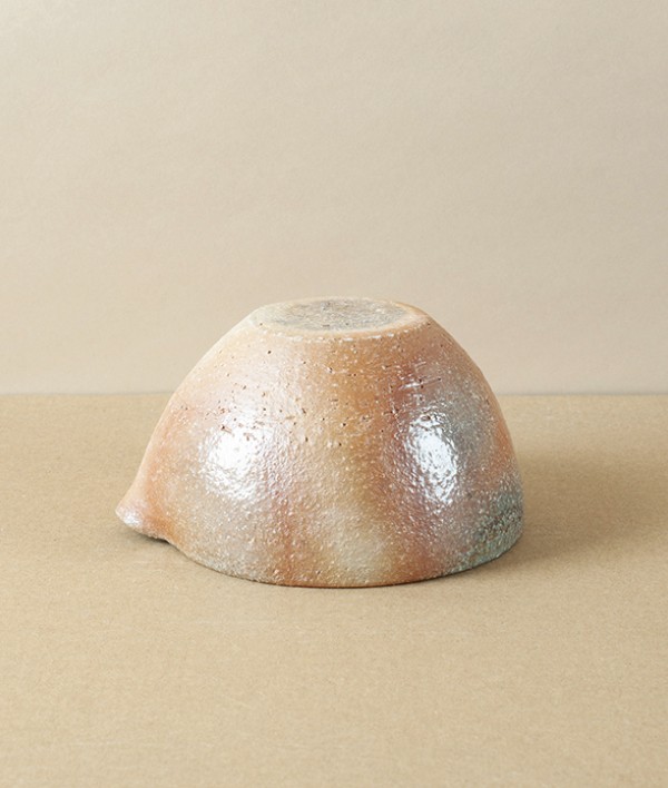 Joseph Bull Wood-Fired Stoneware Katakuchi, Walnut Ash