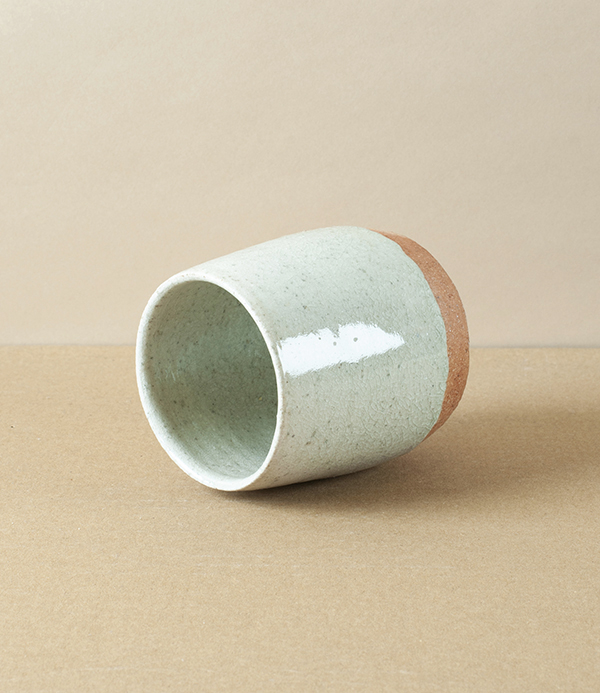 Joseph Bull Wood-Fired Stoneware Yunomi, Full Glaze