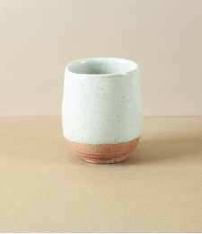 Joseph Bull Wood-Fired Stoneware Yunomi, Full Glaze