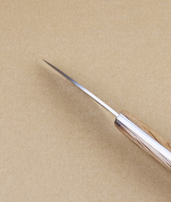 Pallares Busa Folding Knife, Holm Oak, Carbon