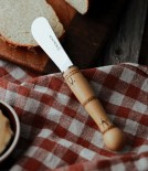 Nontron Butter Knife, Hand-Turned Boxwood Handle