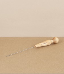 Cake Tester, oiled birch & stainless steel