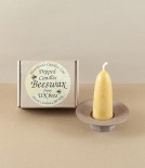 Beeswax Candles & Symy Ong Candle Holder gift set