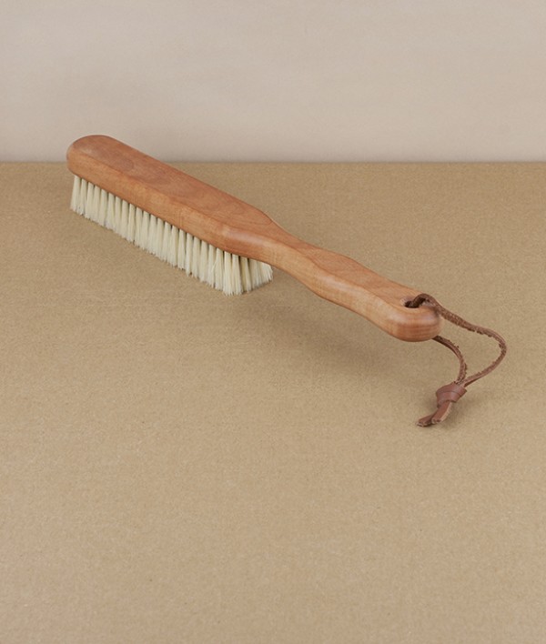 Cashmere and Fine Clothes Brush, Pear Wood