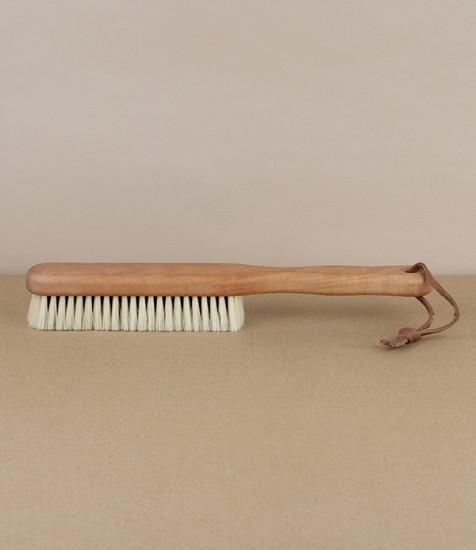 Cashmere and Fine Clothes Brush, Pear Wood