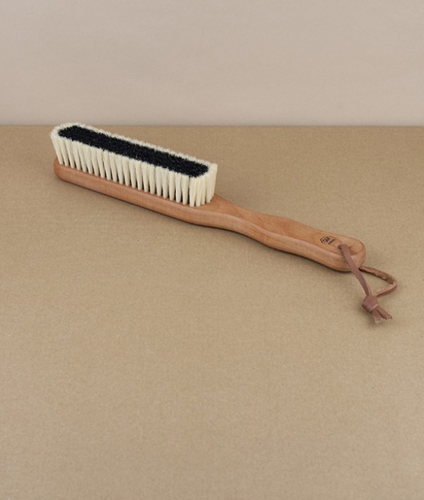 Cashmere and Fine Clothes Brush, Pear Wood