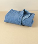 French Washed Linen & Cotton Apron, Indigo