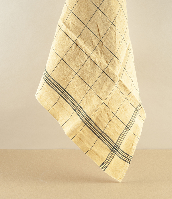 Bistrot French Linen Kitchen Towel, Oignon