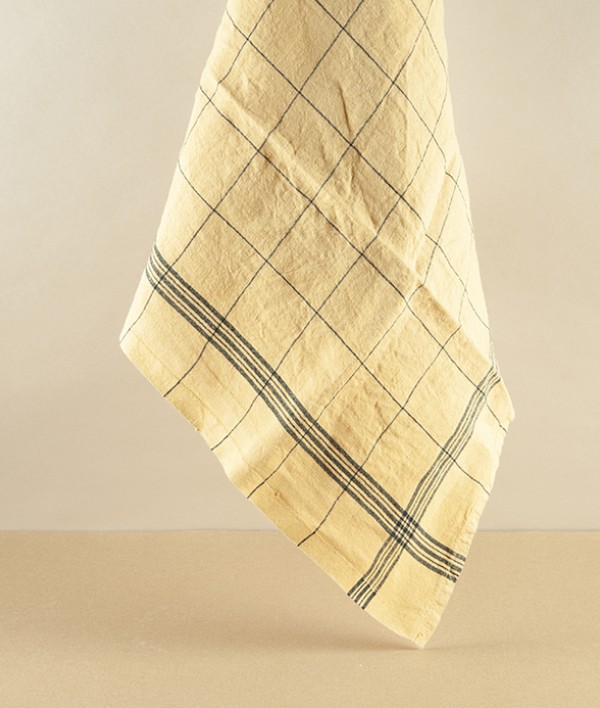 Bistrot French Linen Kitchen Towel, Oignon