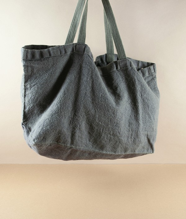 French Linen Woven Carry-All, Oxide