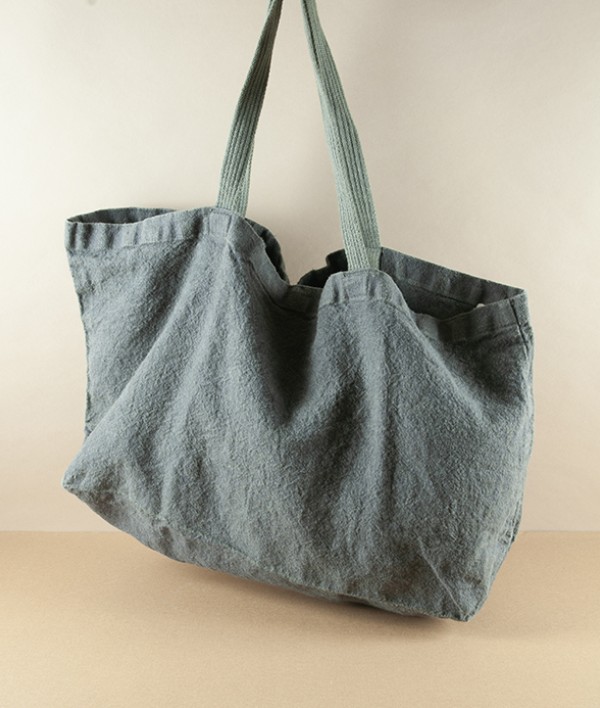 French Linen Woven Carry-All, Oxide