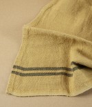French Linen Country Kitchen Towel, Kraft