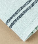 French Linen Country Kitchen Towel, Menthe