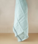 French Linen Country Kitchen Towel, Menthe