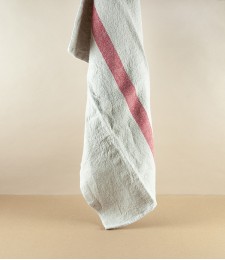 DouDou French Linen Kitchen Towel, Rouge