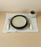 French Linen 'Empreinte' Placemat 