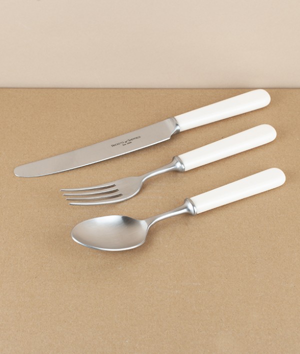 Sheffield Cream-Handled Spoon (Pre-order)