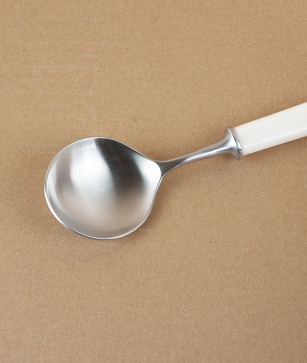 Sheffield Cream-Handled Soup Spoon (Pre-order)
