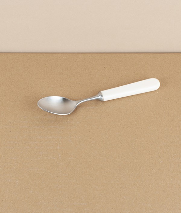 Sheffield Cream-Handled Tea Spoon (Pre-order)
