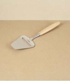 Cheese Slicer, Stainless Steel & Oak