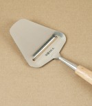 Cheese Slicer, Stainless Steel & Oak