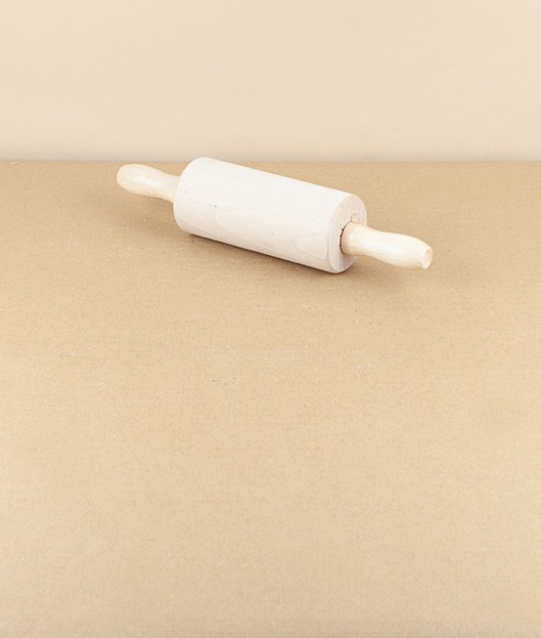 Beech wood rolling pin for children