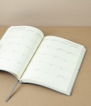 Italian Weekly Planner with Elastic, 2025, Blue