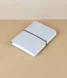 Italian Eco Notebook with Elastic, B6, Lined