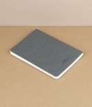 Italian Soft-Cover Dotted Notebook, A5, Slate