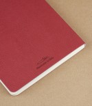 Italian Soft-Cover Lined Notebook, B6, Red
