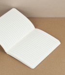 Italian Soft-Cover Lined Notebook, B6, Red