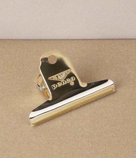 Penco Clampy steel clip, gold