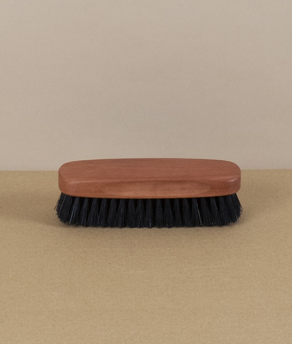 Pear-wood & bristle clothes brush