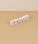 Strong Clothes Pegs, Waxed Beech, Germany