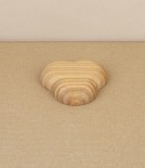 Kito Tiny Wooden Plate, 'Honewort', Cherry Wood