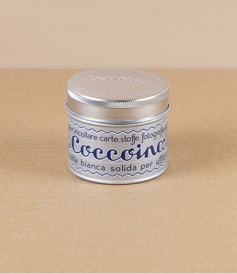 Coccoina Italian Paste Glue in Tin with Applicator