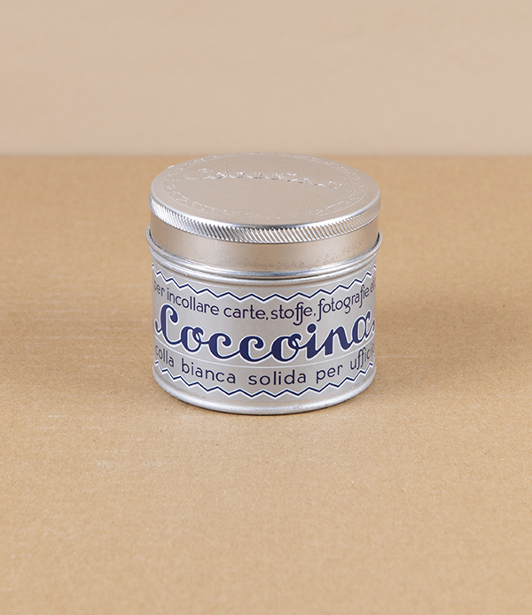 Coccoina Italian Paste Glue in Tin with Applicator
