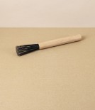 Brush for Small Spaces & Coffee Grinders, Oiled Oak & Horsehair
