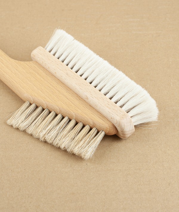 Computer Brush, Double Faced, Beechwood