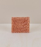 Compact copper scouring pad