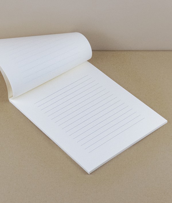 Japanese cotton paper letter pad