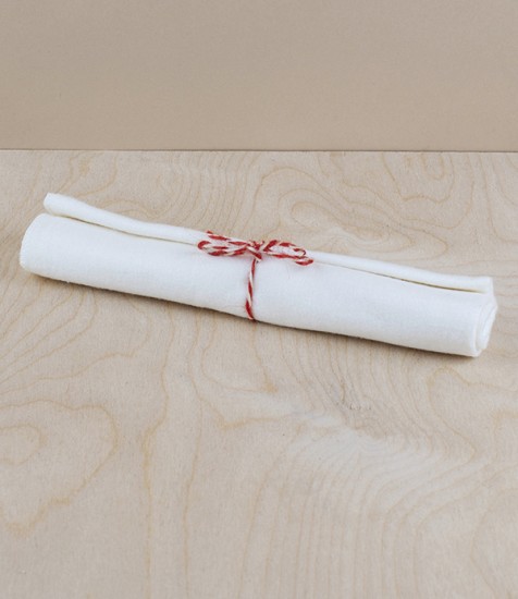 Brushed cotton shoe cleaning cloth