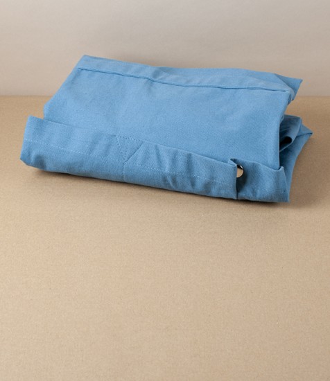 Organic Cotton Canvas Creative or Garden Apron, Blue