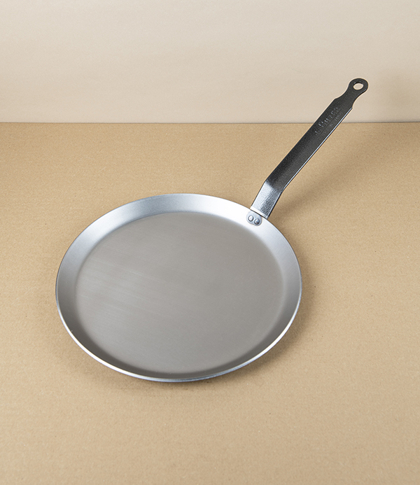 Blue Steel French Crêpe Pan, 24cm