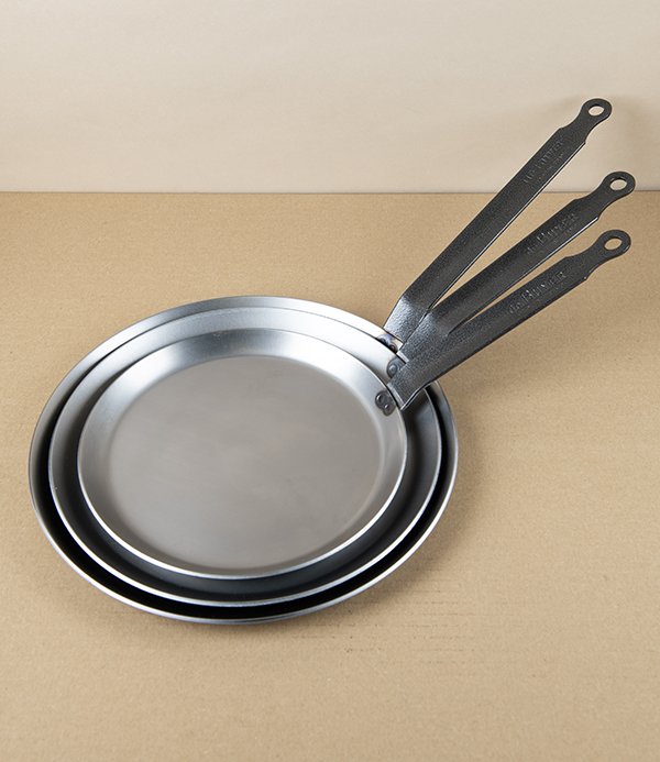 Blue Steel French Crêpe Pan, 26cm