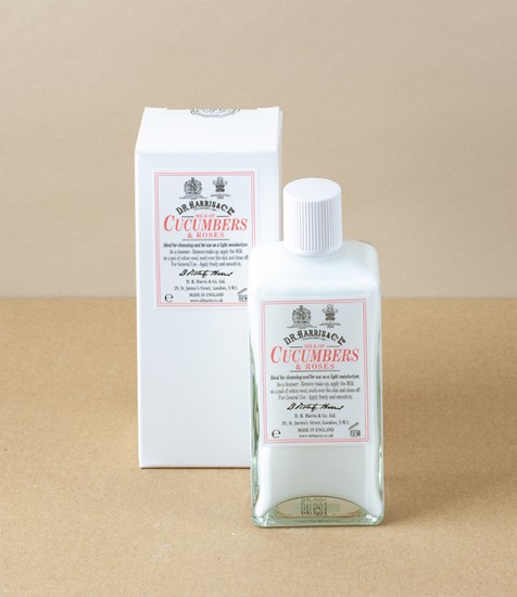 Dr.Harris Cleansing Milk, Cucumber & Rose