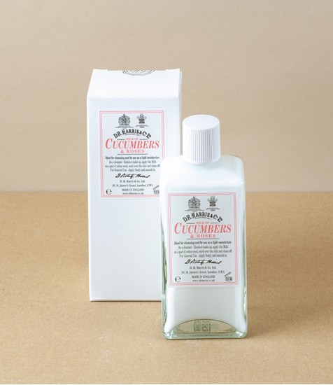 Dr.Harris Cleansing Milk, Cucumber & Rose