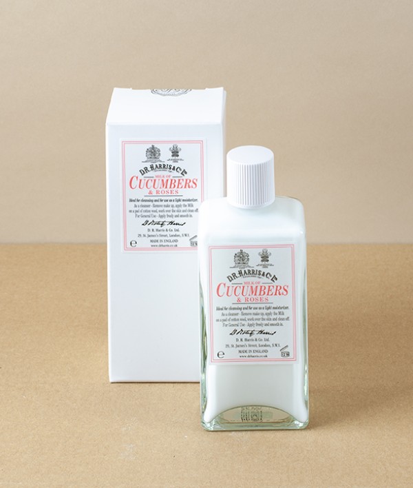 Dr.Harris Cleansing Milk, Cucumber & Rose